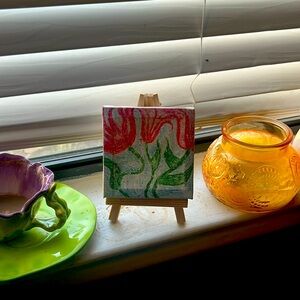 Mini flower art drawing